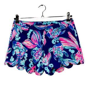 LILLY PULITZER Buttercup Scalloped 5” Shorts